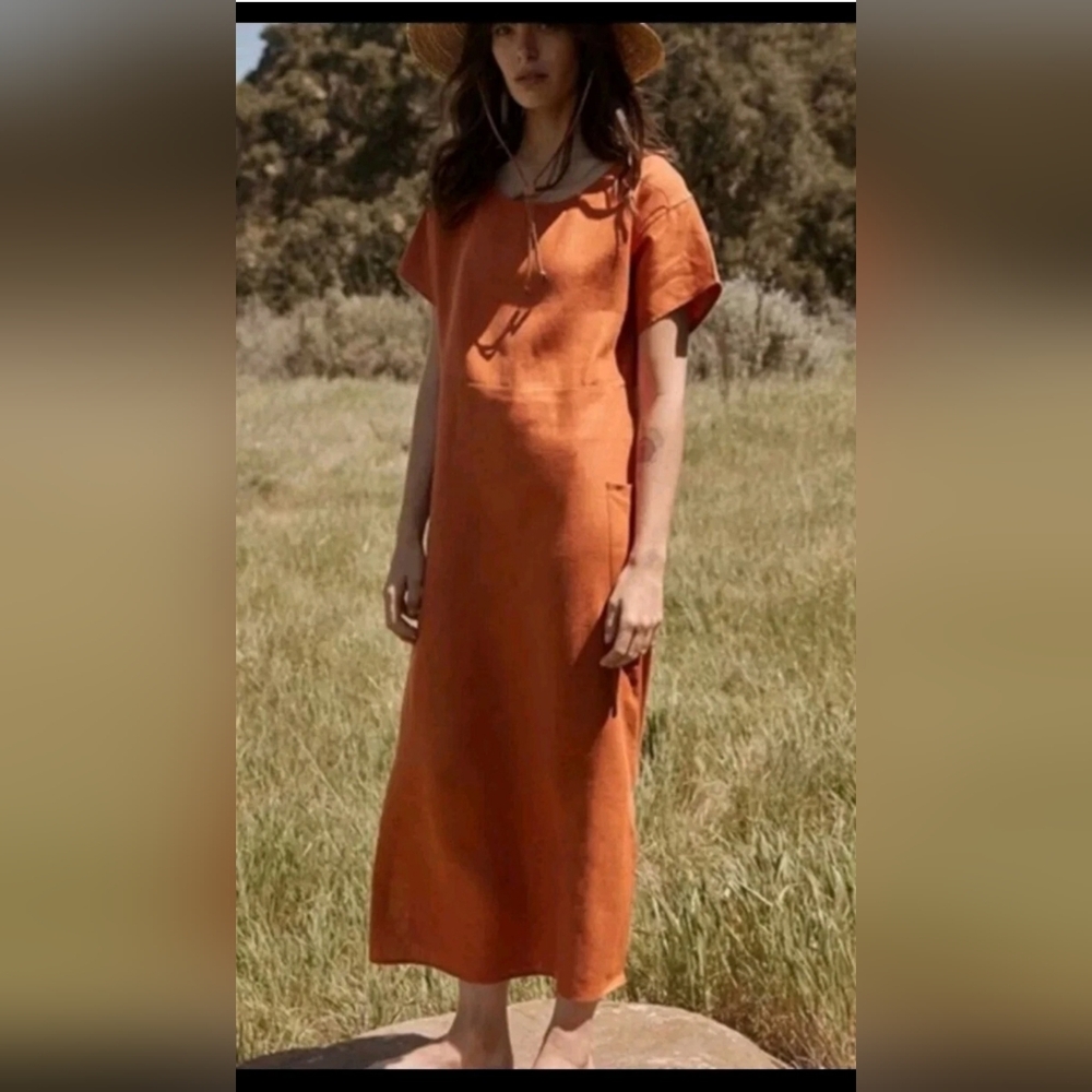 CHRISTY DAWN Seaton Linen Dress M/L